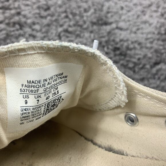 Converse Women Chuck Taylor All Star Shoreline Slip Low Top Cream Size 9 - Picture 8 of 8